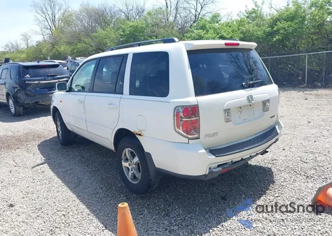 2006 Honda Pilot Ex from USA, damaged, VIN 2HKYF18466H532752